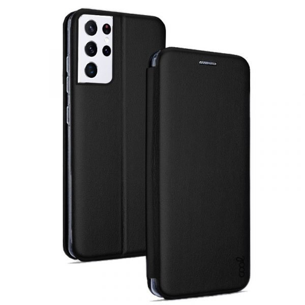 funda cool flip cover para samsung g998 galaxy s21 ultra elegance negro