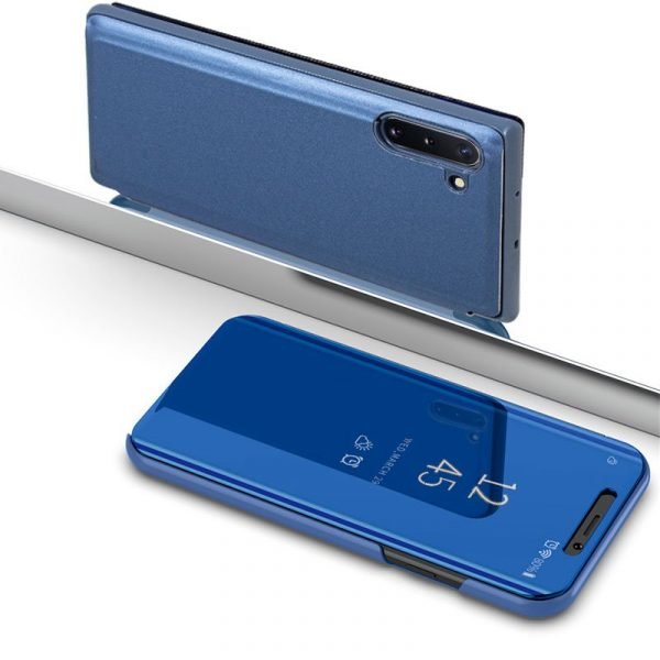 funda cool flip cover para samsung n970 galaxy note 10 clear view azul 2