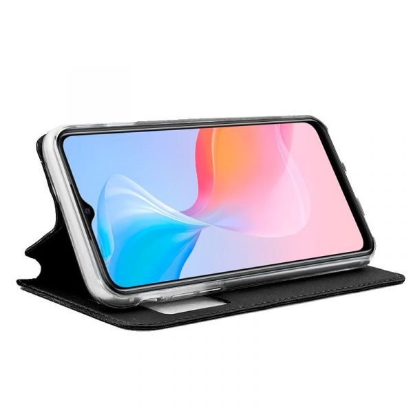 funda cool flip cover para vivo y21 y21s y33s v2110 liso negro 1