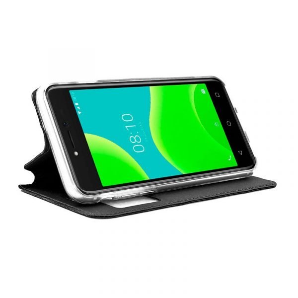 funda cool flip cover para wiko y50 liso negro 1