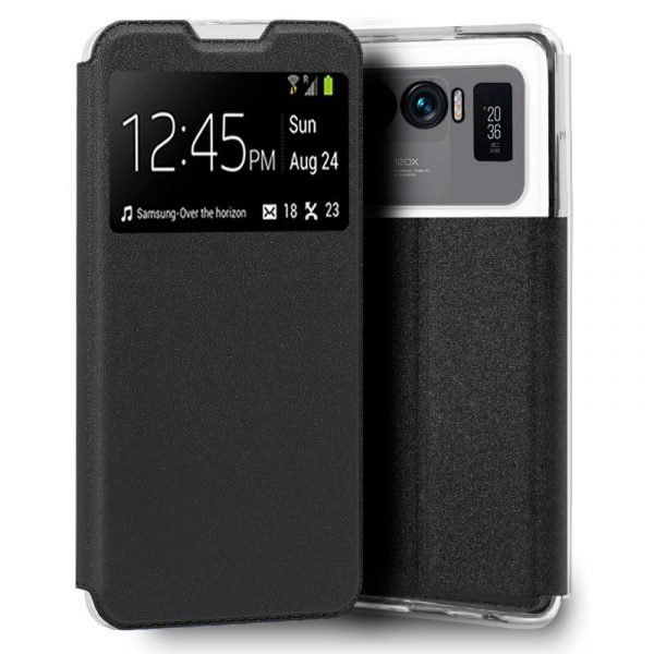 funda cool flip cover para xiaomi mi 11 ultra liso negro