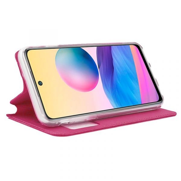 funda cool flip cover para xiaomi redmi note 10 5g pocophone m3 pro 5g liso rosa 1