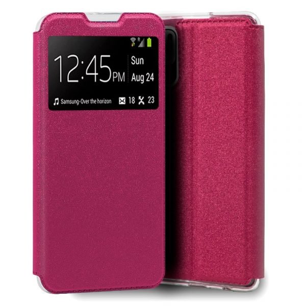 funda cool flip cover para xiaomi redmi note 10 5g pocophone m3 pro 5g liso rosa
