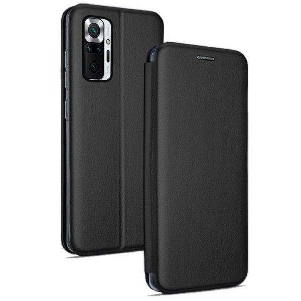 funda cool flip cover para xiaomi redmi note 10 note 10s poco m5s elegance negro