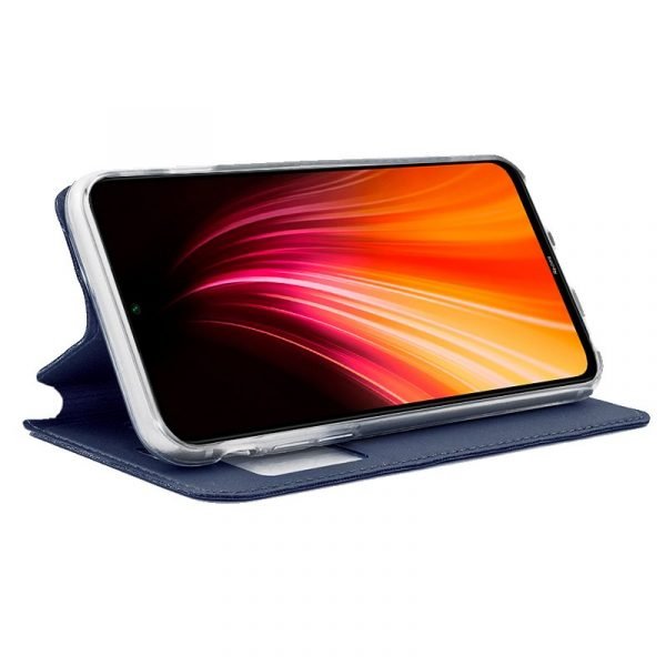 funda cool flip cover para xiaomi redmi note 8 note 8 2021 liso azul 1