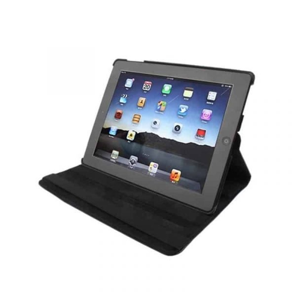 funda cool para ipad 2 ipad 3 4 giratoria polipiel color negro soporte 1