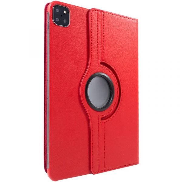 funda cool para ipad pro 11 pulg 2020 2021 ipad air 4 2020 ipad air 5 2022 109 giratoria polipiel rojo 1
