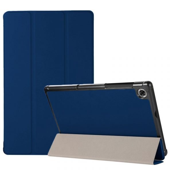 funda cool para lenovo tab m10 hd 2 gen tb x306 polipiel liso azul 101 pulg