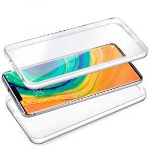 funda cool silicona 3d para huawei mate 30 pro transparente frontal trasera 1