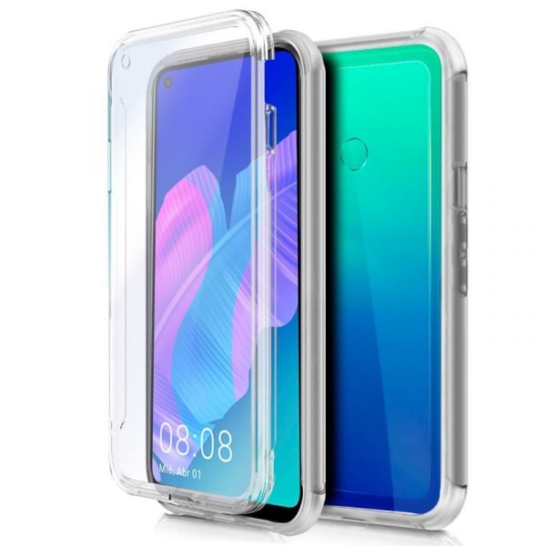 funda cool silicona 3d para huawei p40 lite e transparente frontal trasera