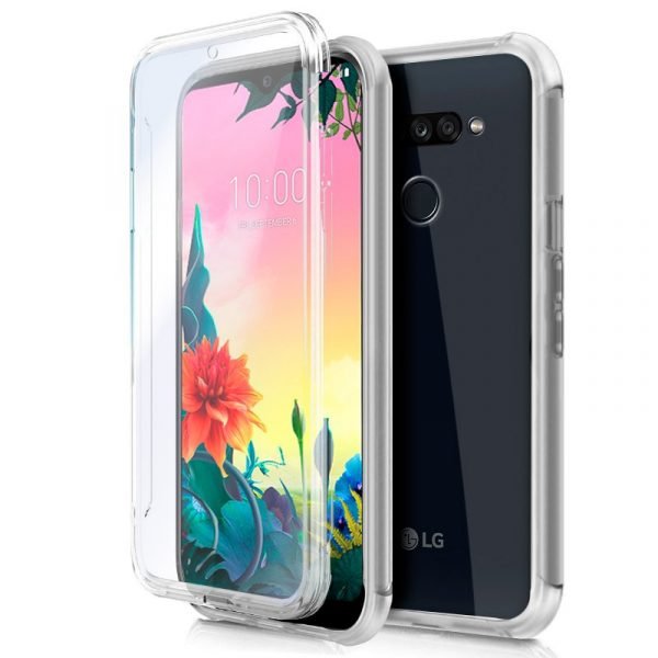 funda cool silicona 3d para lg k50s transparente frontal trasera