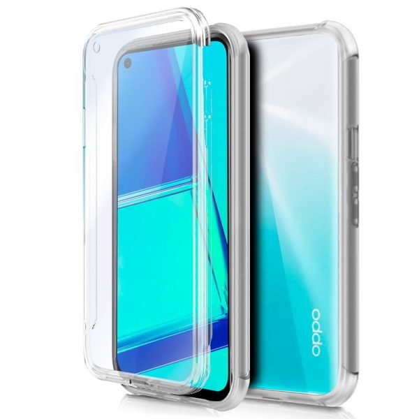 funda cool silicona 3d para oppo a52 a72 a92 transparente frontal trasera