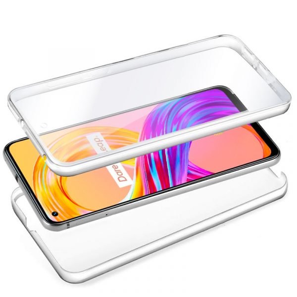 funda cool silicona 3d para realme 8 8 pro transparente frontal trasera 1