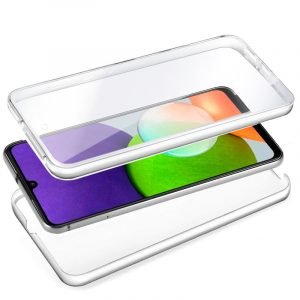 funda cool silicona 3d para samsung a225 galaxy a22 4g transparente frontal trasera 1