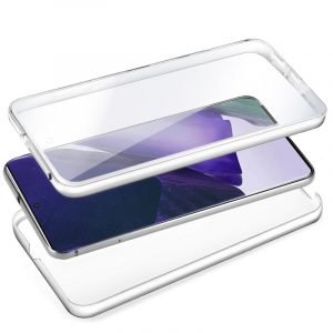 funda cool silicona 3d para samsung n985 galaxy note 20 ultra transparente frontal trasera 1