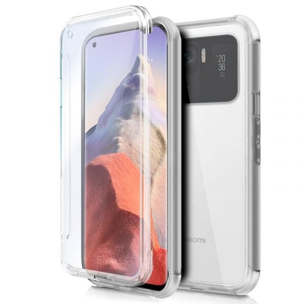funda cool silicona 3d para xiaomi mi 11 ultra transparente frontal trasera