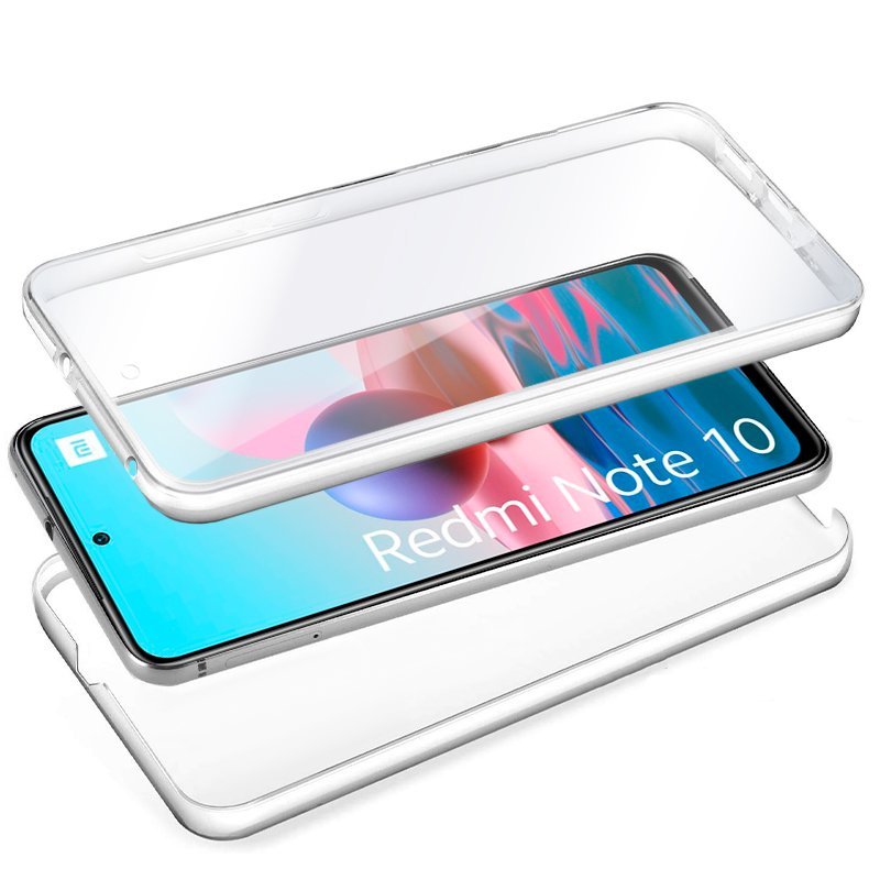 Custodia In Fibra Di Carbonio Per Xiaomi Redmi Note 10 / Note 10S / Poco M5S - Cover Antiurto Morbida TPU, Ultra Sottile 1,8mm, Nero