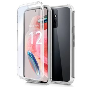 funda cool silicona 3d para xiaomi redmi note 12 transparente frontal trasera