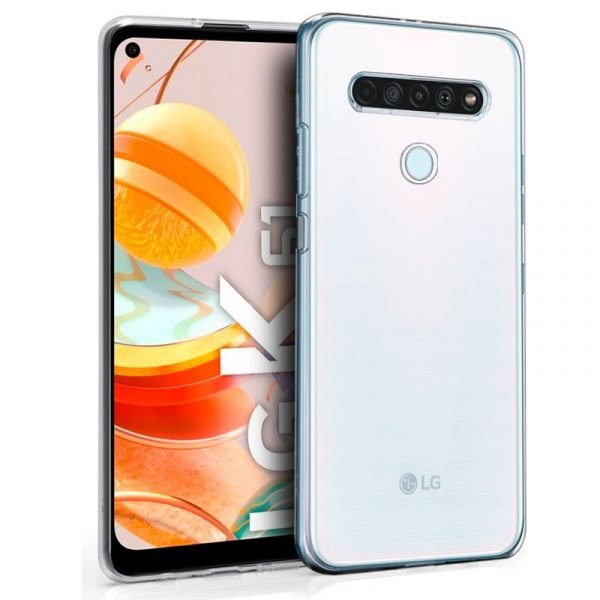 funda cool silicona para lg k61 transparente