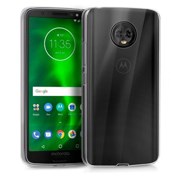 funda cool silicona para motorola moto g6 transparente