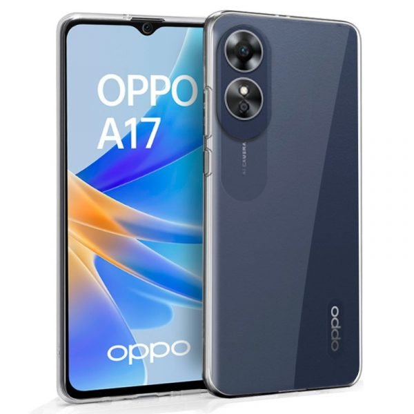 funda cool silicona para oppo a17 transparente