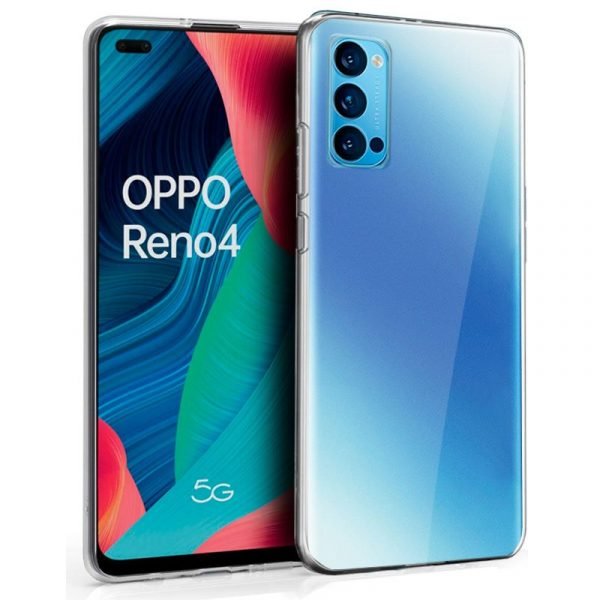 funda cool silicona para oppo reno 4 transparente