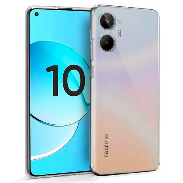 funda cool silicona para realme 10 transparente