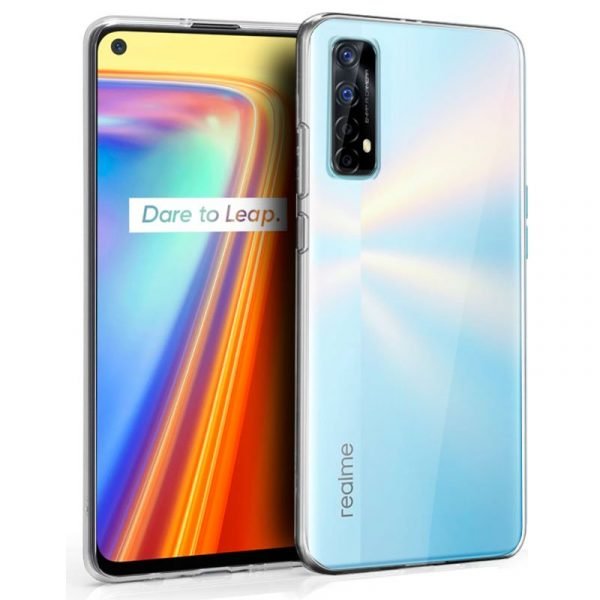 funda cool silicona para realme 7 transparente