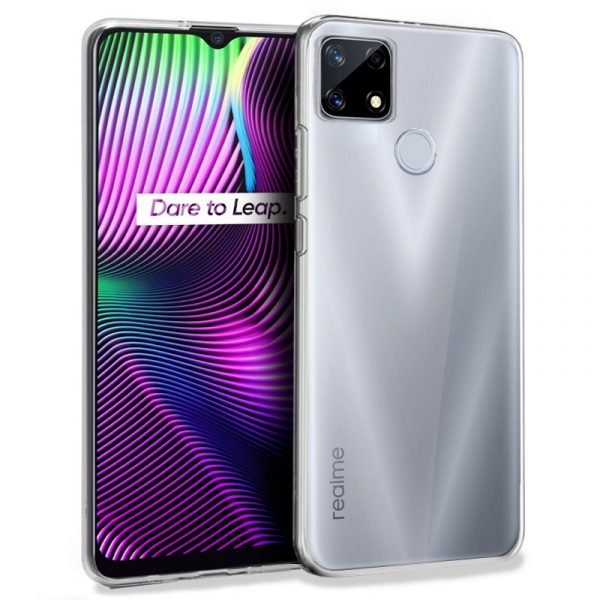 funda cool silicona para realme 7i c25s transparente