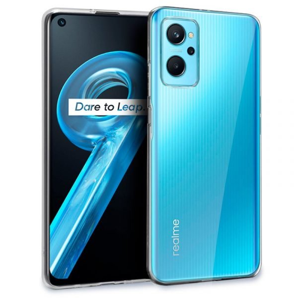 funda cool silicona para realme 9i oppo a76 a96 transparente