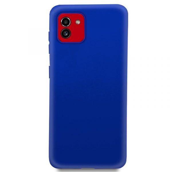funda cool silicona para samsung a035 galaxy a03 azul 1