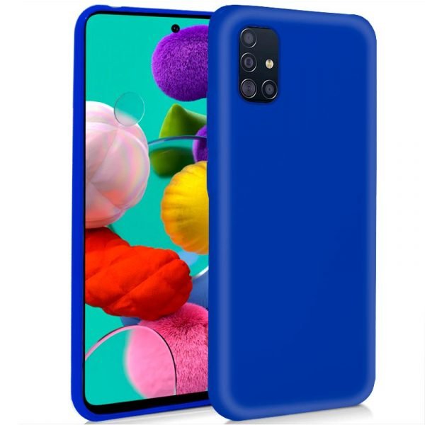 funda cool silicona para samsung a515 galaxy a51 azul 1