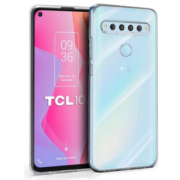 funda cool silicona para tcl 10l transparente