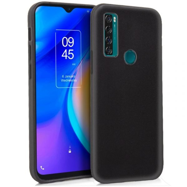 funda cool silicona para tcl 20 se negro