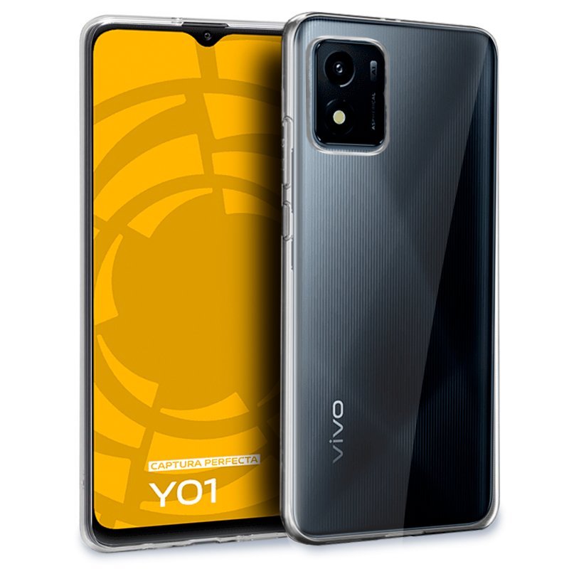 Funda Silicona para Vivo Y01 (Transparente) 1 Funda Silicona para Vivo Y01 (Transparente)