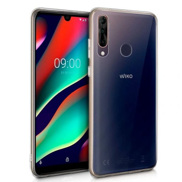 funda cool silicona para wiko view 3 transparente