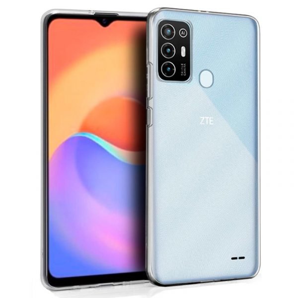 funda cool silicona para zte blade a52 transparente