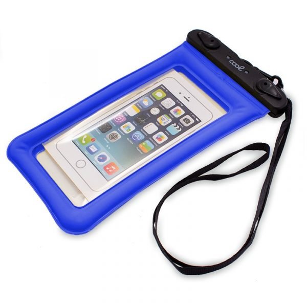 funda impermeable universal waterproof azul 1