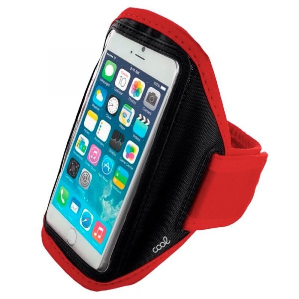 funda neopreno cool sports universal 55 6 pulg rojo