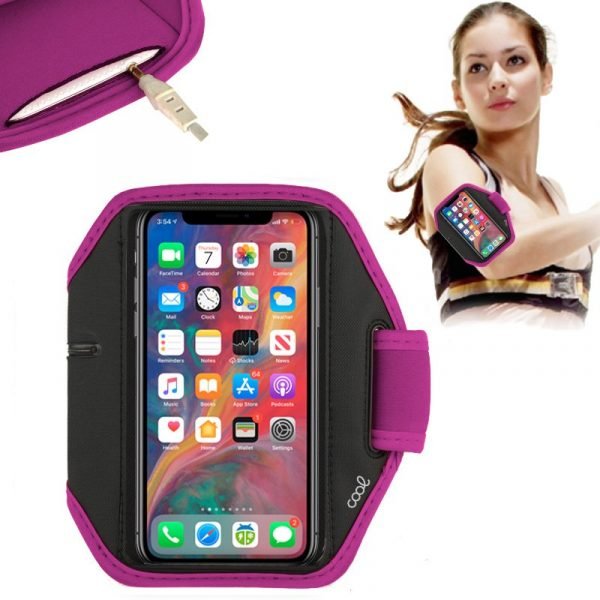 funda neopreno cool sports universal 6 67 pulg rosa 1