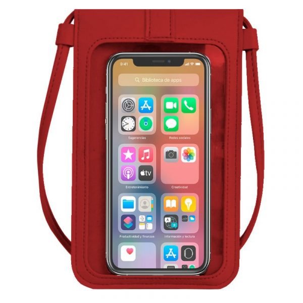 funda universal bag basic hasta 67 pulg cool granate 2
