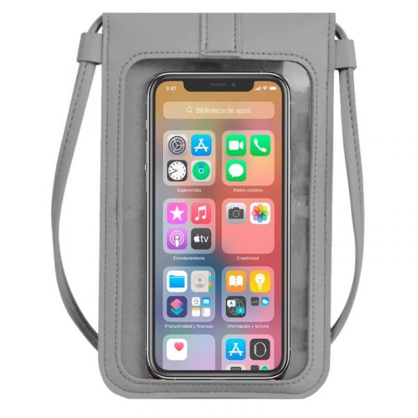 funda universal bag basic hasta 67 pulg cool gris claro 2