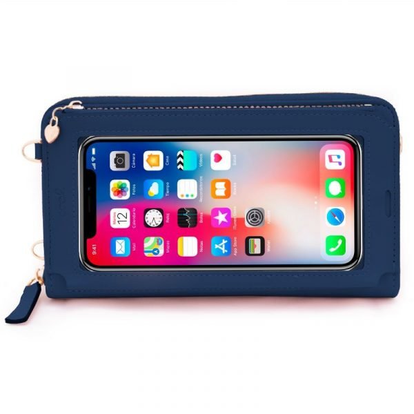 funda universal bag horizontal hasta 67 pulg cool marino