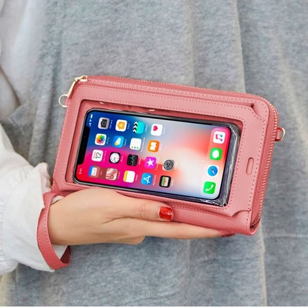 funda universal bag horizontal hasta 67 pulg cool rosa 2
