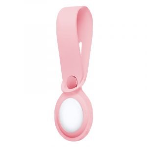 loop funda cool compatible con airtag silicona rosa 1
