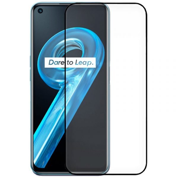 protector pantalla cristal templado cool para realme 9i oppo a76 a96 full 3d negro