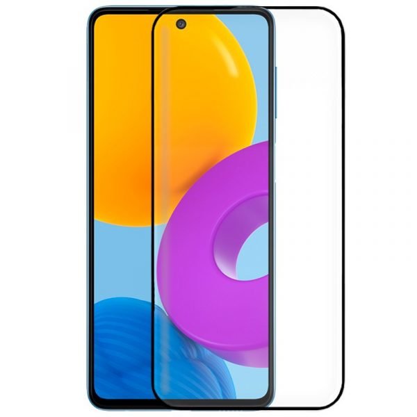 protector pantalla cristal templado cool para samsung m526 galaxy m52 5g full 3d negro