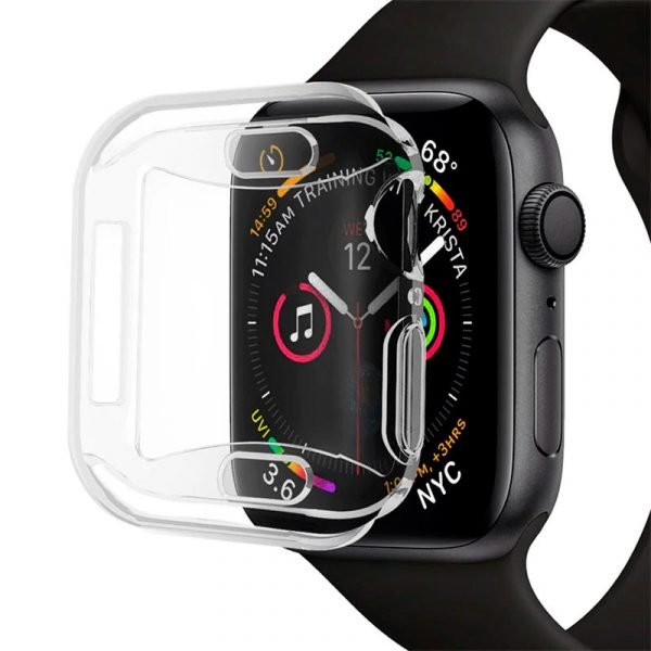 protector silicona cool para apple watch series 4 5 6 se 44 mm