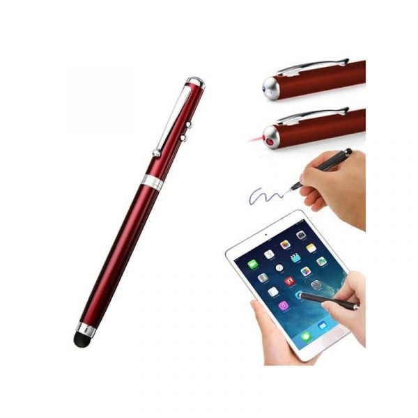 puntero stylus cool universal laser rojo