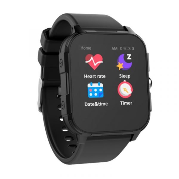 smartwatch cool junior silicona negro salud deporte sueno ip68 juegos 1